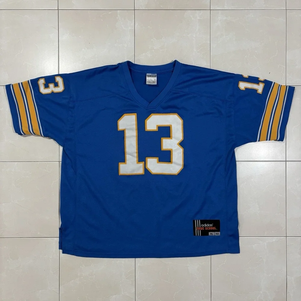 Pittsburgh Panthers Dan Marino #13 True School Adidas Blue Jersey Size 52/XL